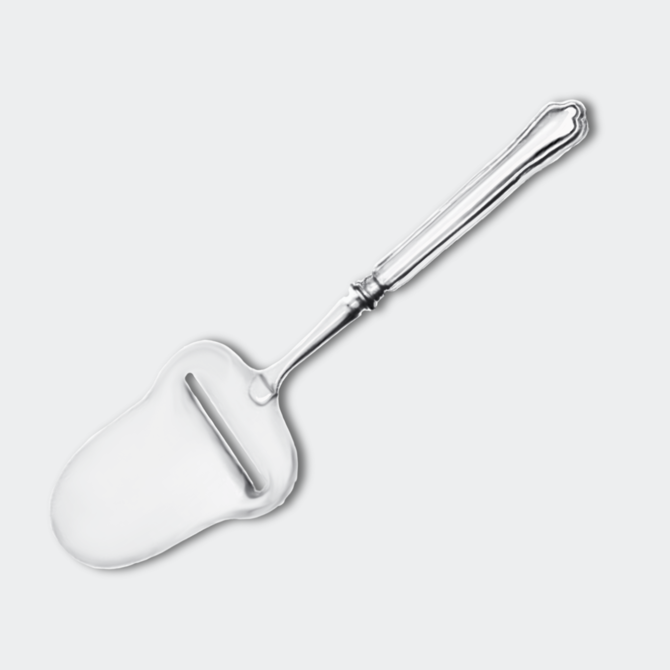 Chippendale Osthyvel i nysilver