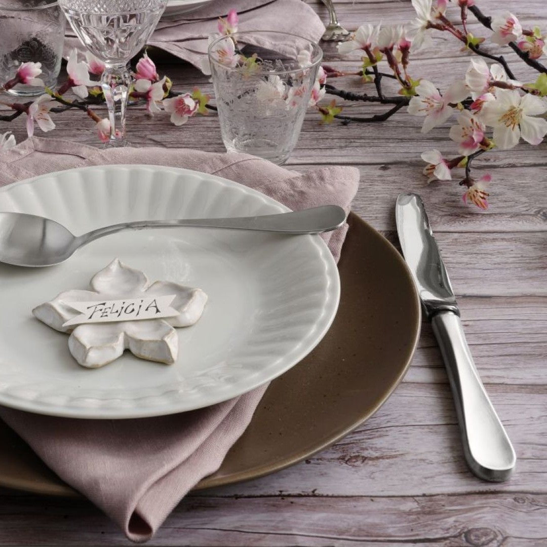 Stockholm Matt Bordskniv i äkta silver