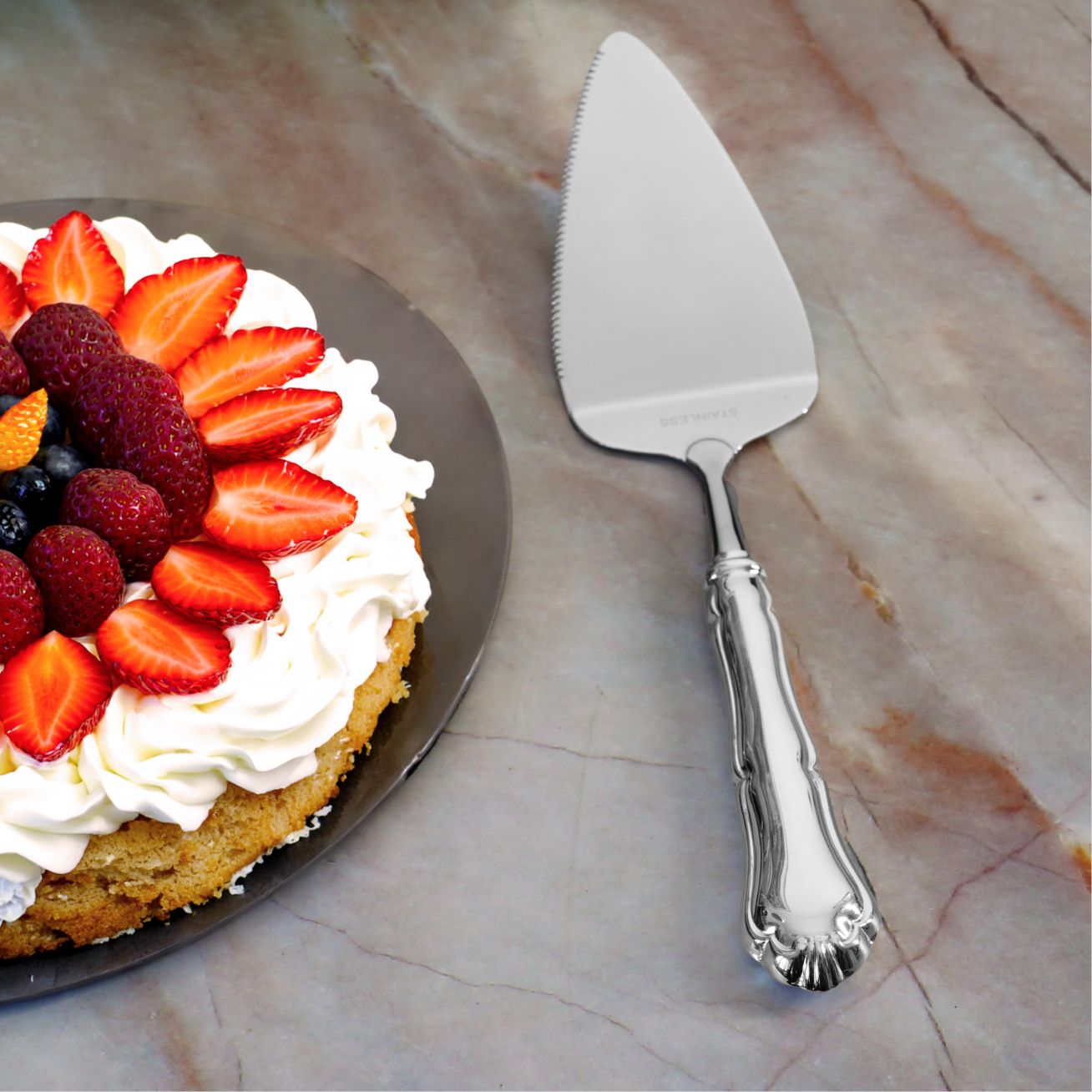 Strömsholm Pajspade i äkta silver